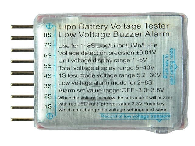 Allarme di protezione per batterie Li-Po di VICTORY BATTERY