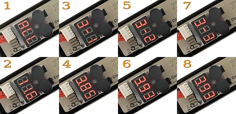 Allarme di protezione per batterie Li-Po di VICTORY BATTERY