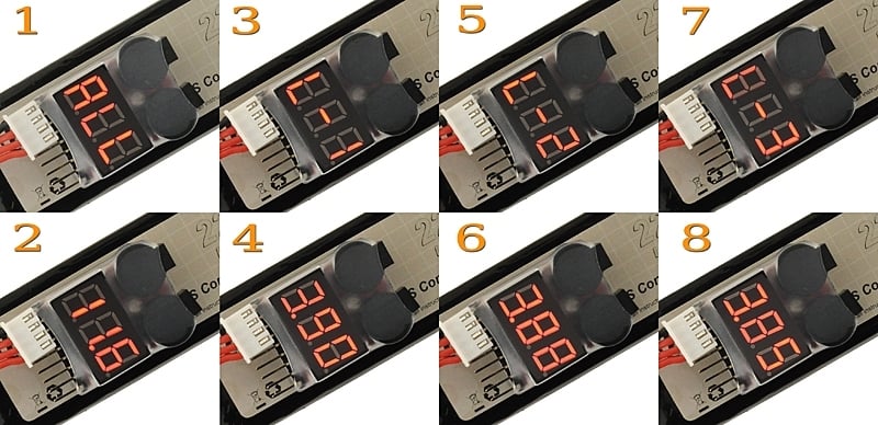 Allarme di protezione per batterie Li-Po di VICTORY BATTERY