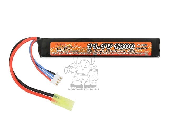 Batteria Li-Po 1300mAh 11,1V di VICTORY BATTERY