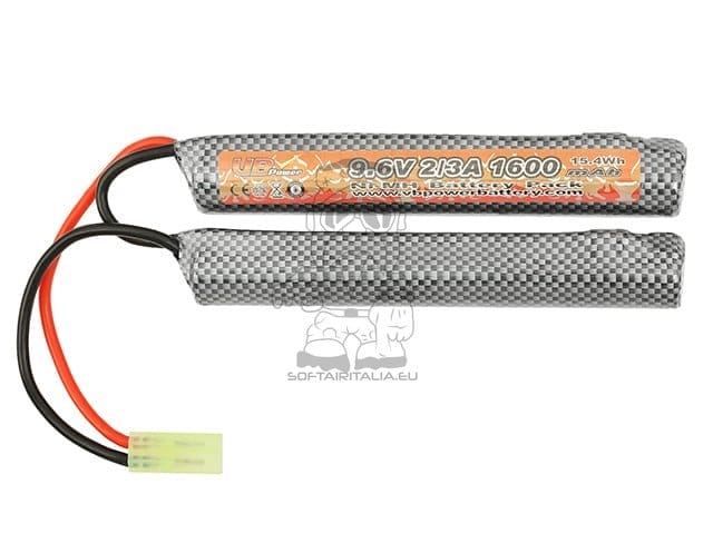 Batteria NiMH 1600mAh 9,6V - mini SF type di VICTORY BATTERY