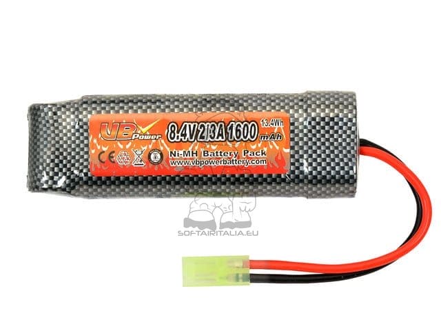 Batteria NiMH 1600mAh 8,4V - mini type di VICTORY BATTERY