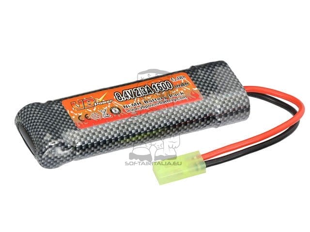 Batteria NiMH 1600mAh 8,4V - mini type di VICTORY BATTERY