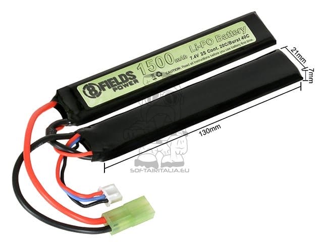 Batteria Li-Po 1500mAh 7,4V di VICTORY BATTERY