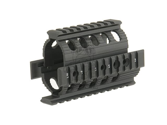 Handguard AK74U Quad-Rail di CYMA
