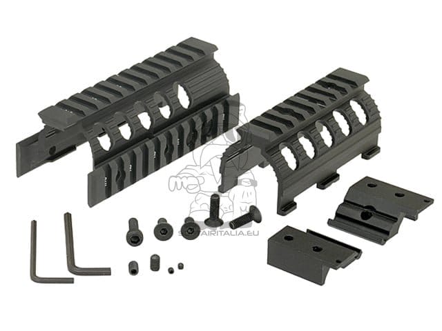 Handguard AK74U Quad-Rail di CYMA