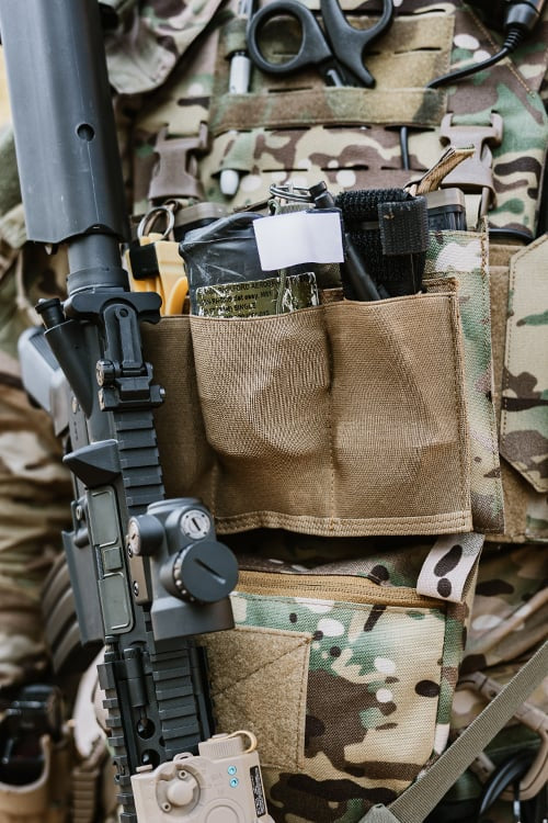 Pouch Triplo Elastico per M4/M16 di 8FIELDS