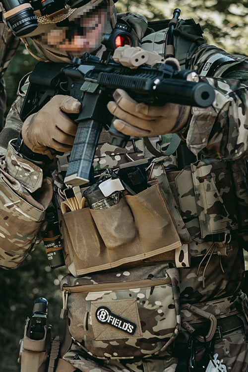 Pouch Triplo Elastico per M4/M16 di 8FIELDS