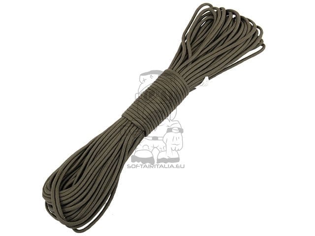 Paracord in Nylon 30m Verde Militare di BIG DRAGON