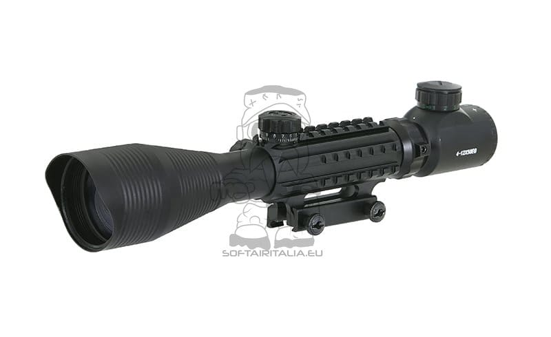 Riflescope 4-12x50EG con Montaggio Integrato di PCS