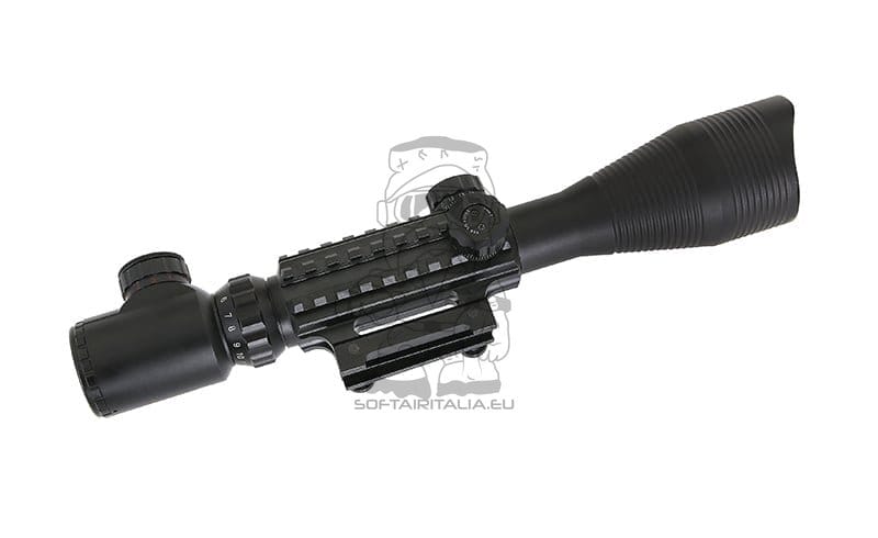 Riflescope 4-12x50EG con Montaggio Integrato di PCS