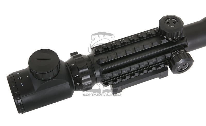 Riflescope 4-12x50EG con Montaggio Integrato di PCS