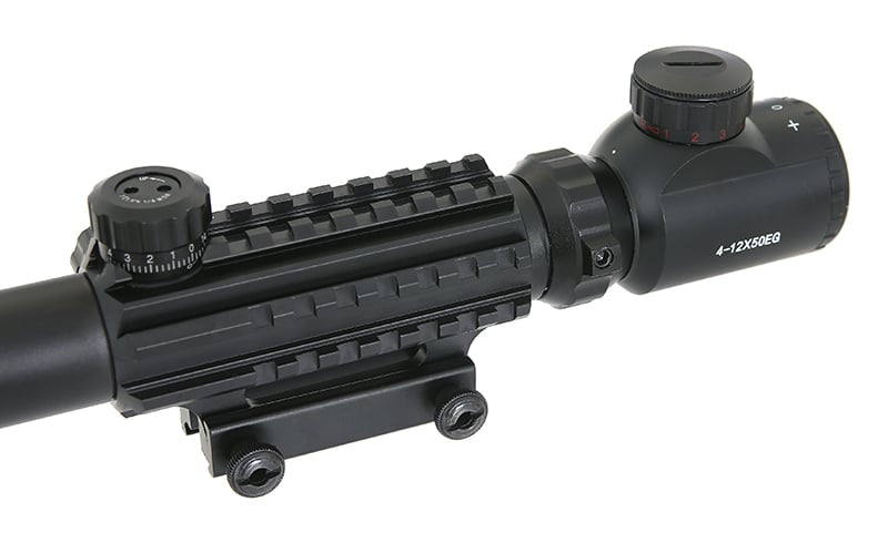 Riflescope 4-12x50EG con Montaggio Integrato di PCS
