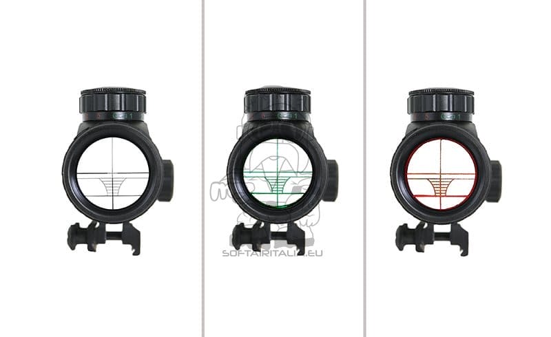 Riflescope 4-12x50EG con Montaggio Integrato di PCS