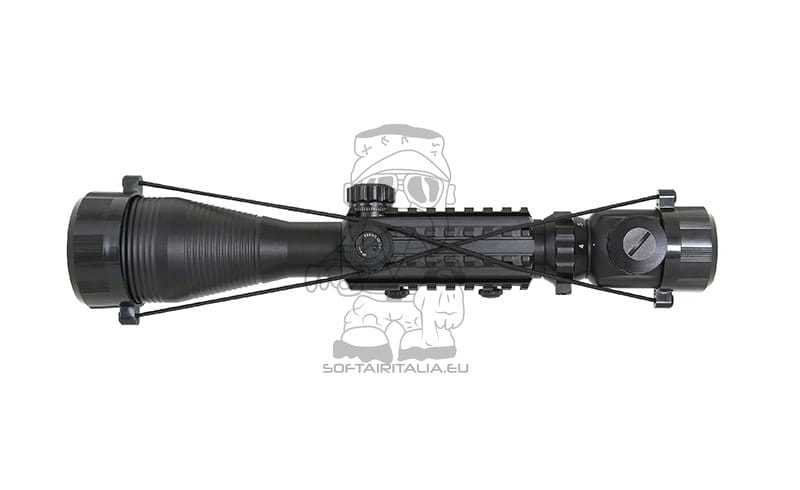 Riflescope 4-12x50EG con Montaggio Integrato di PCS