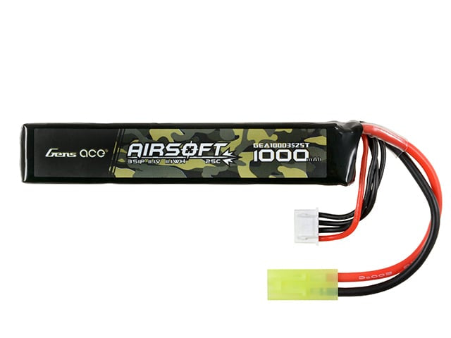 Batteria LiPo 1000mAh 11.1V di GENS ACE