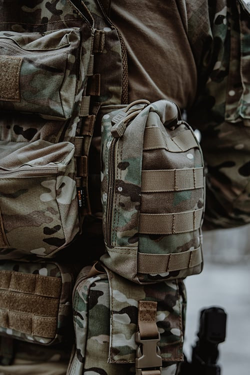 GP Pouch Multicamo di 8FIELDS