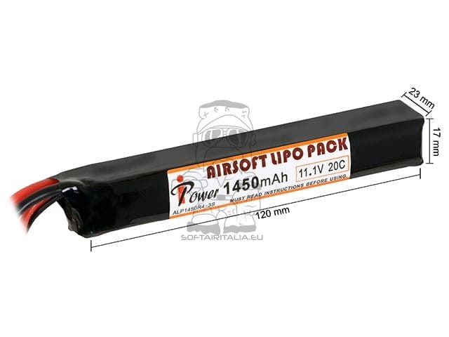 Batteria Li-Po 1450mAh 11,1V 20C di IPOWER