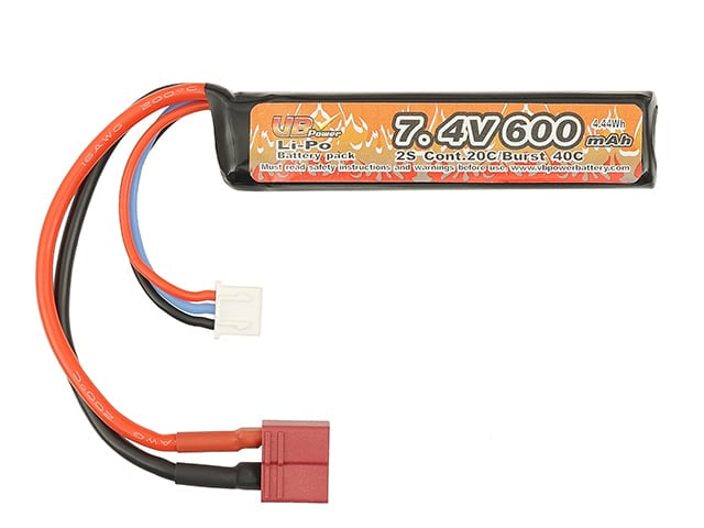 Batteria Li-Po 600mAh 7,4V 20C di VICTORY BATTERY