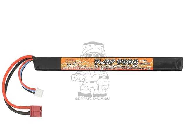 Batteria Li-Po 1000mAh 7,4V 20/40C di VICTORY BATTERY