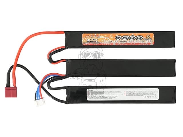 Batteria Li-Po 1500mAh 11,1V 20/40C di VICTORY BATTERY
