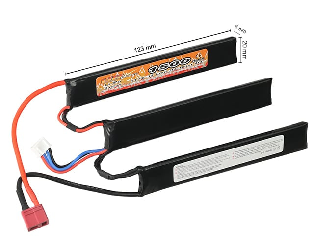 Batteria Li-Po 1500mAh 11,1V 20/40C di VICTORY BATTERY