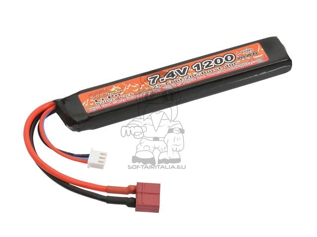 Batteria Li-Po 1200mAh 7,4V 20/40C di VICTORY BATTERY