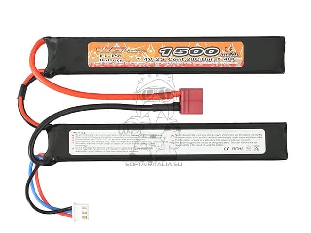 Batteria Li-Po 1500mAh 7,4V di VICTORY BATTERY