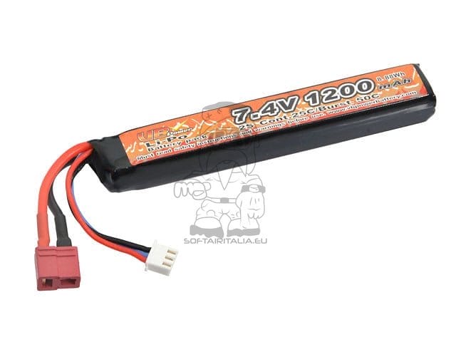 Batteria Li-Po 1200mAh 7,4V di VICTORY BATTERY