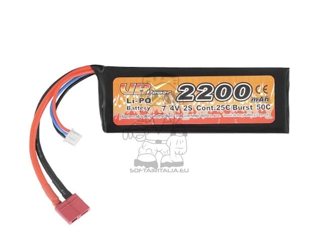 Batteria Li-Po 2200mAh 7,4V di VICTORY BATTERY