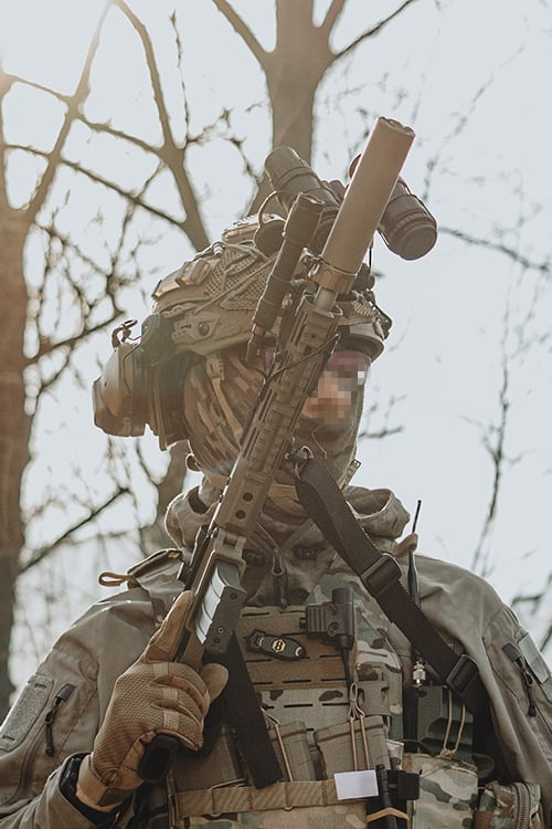 USSOCOM 5.56 SPITFIRE Tracer Sound Suppressor di 5KU