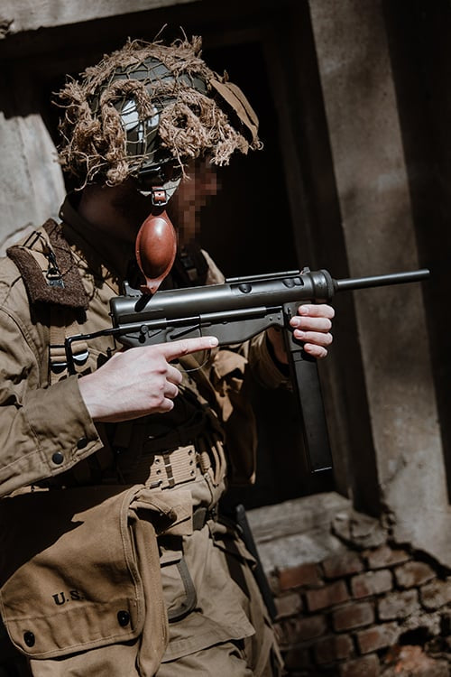 M3A1 Grease Gun - Full Metal di SNOW WOLF
