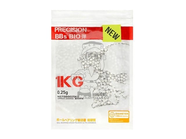 Pallini Airsoft 0.25g BIO 4000pcs di S&T