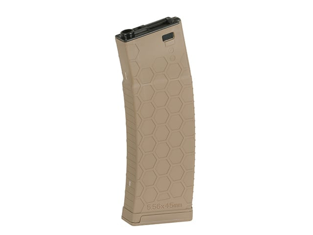 Caricatore Hi-Cap 450 BBs Tan di BATTLEAXE