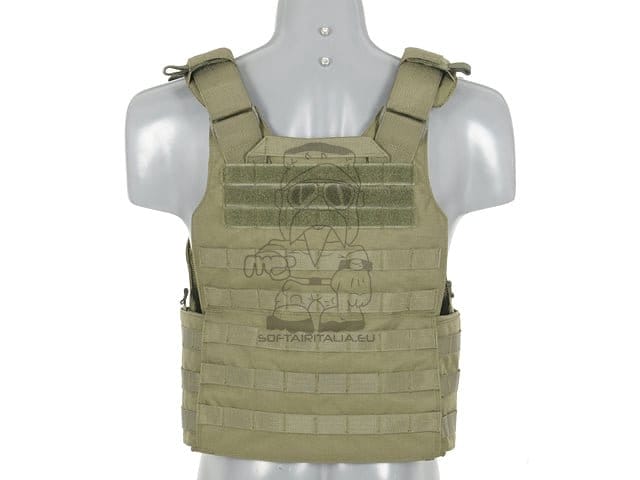 Gilet Tattico Goliath XL - olive di 8FIELDS