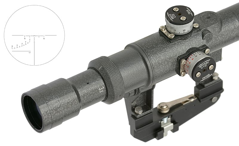 SVD 3-9X24 FFP Riflescope di VECTOR OPTICS