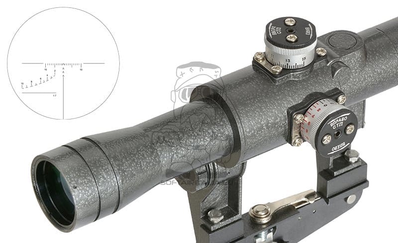 SVD 4X24 FFP Riflescope di VECTOR OPTICS