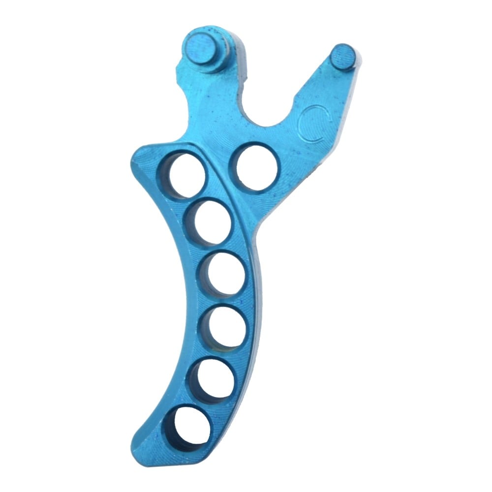 Grilletto CNC AK Tipo C Light Blu di RETROARMS