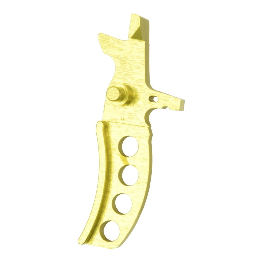Grilletto CNC AR15 Tipo D Giallo di RETROARMS