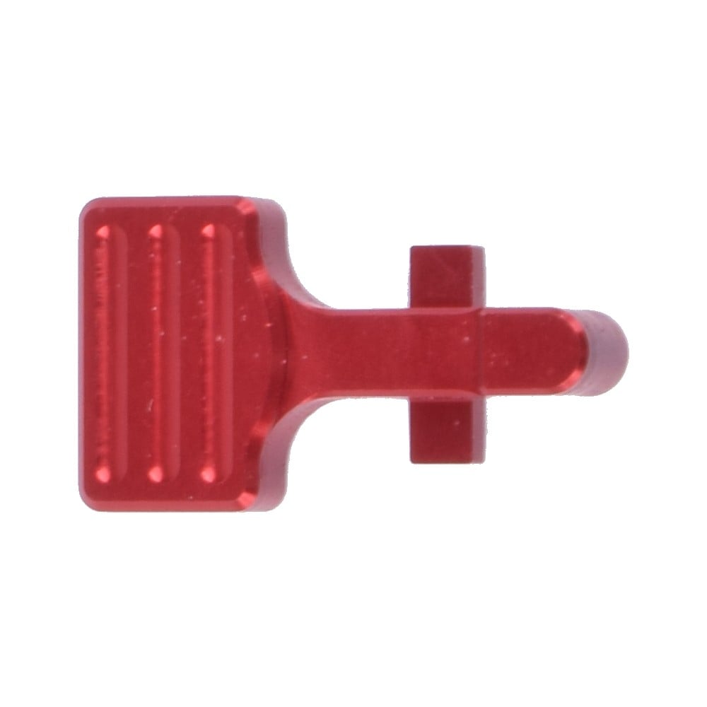 BOLT CATCH CNC AR15 TIPO B ROSSO di RETROARMS