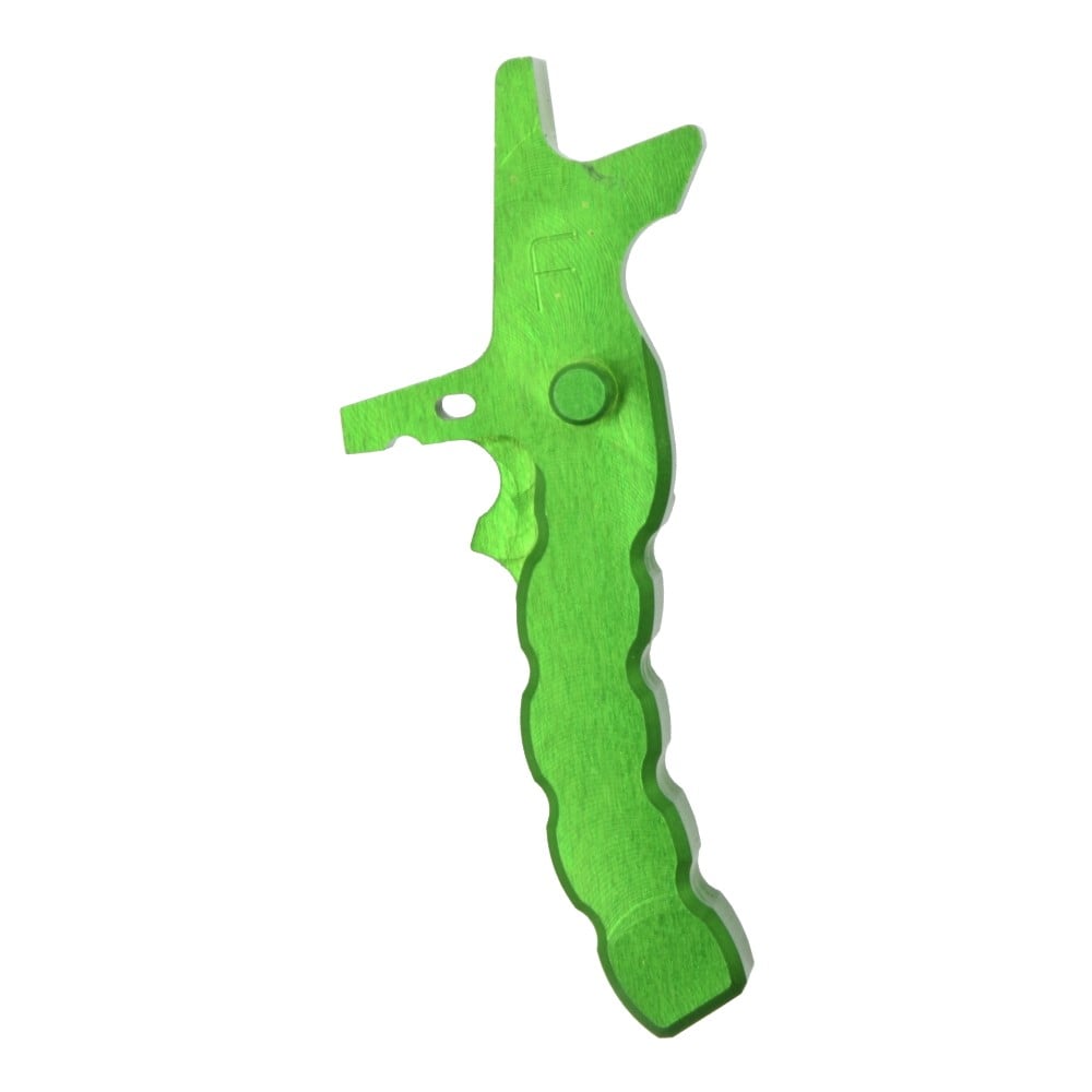 Grilletto CNC AR15 Tipo F Verde di RETROARMS