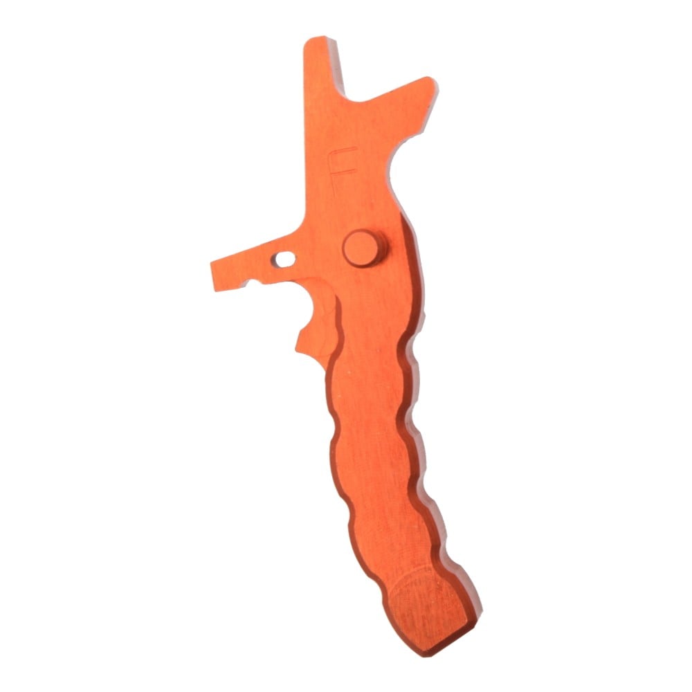 Grilletto CNC AR15 Tipo F Arancione di RETROARMS