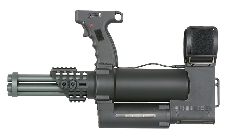 Replica Minigun di WELL