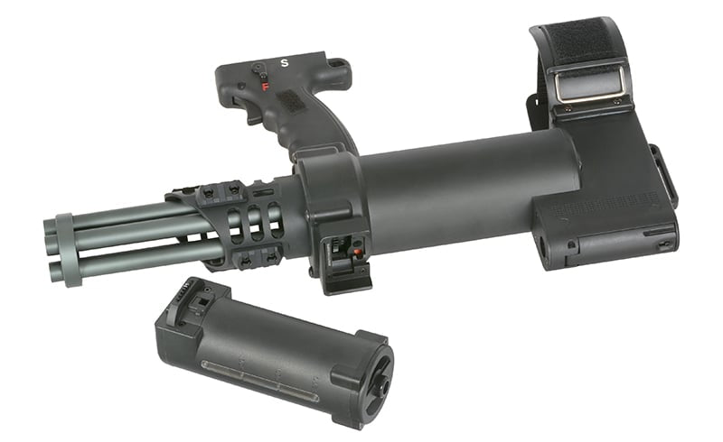 Replica Minigun di WELL