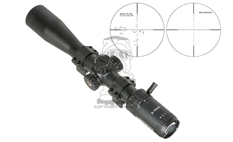 Ottica VICTOPTICS S4 3-12X40 di VECTOR OPTICS