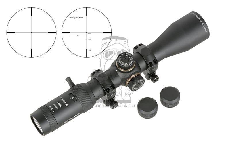 Ottica FORESTER JR. 3-9X40 di VECTOR OPTICS