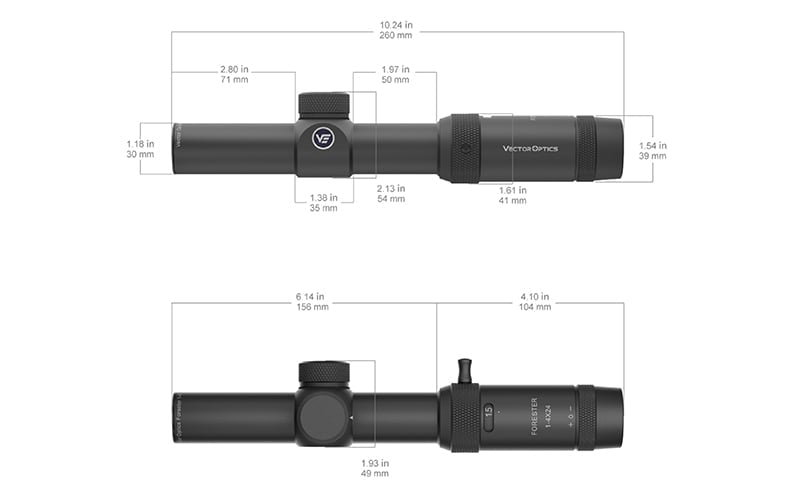 Scope FORESTER JR di VECTOR OPTICS