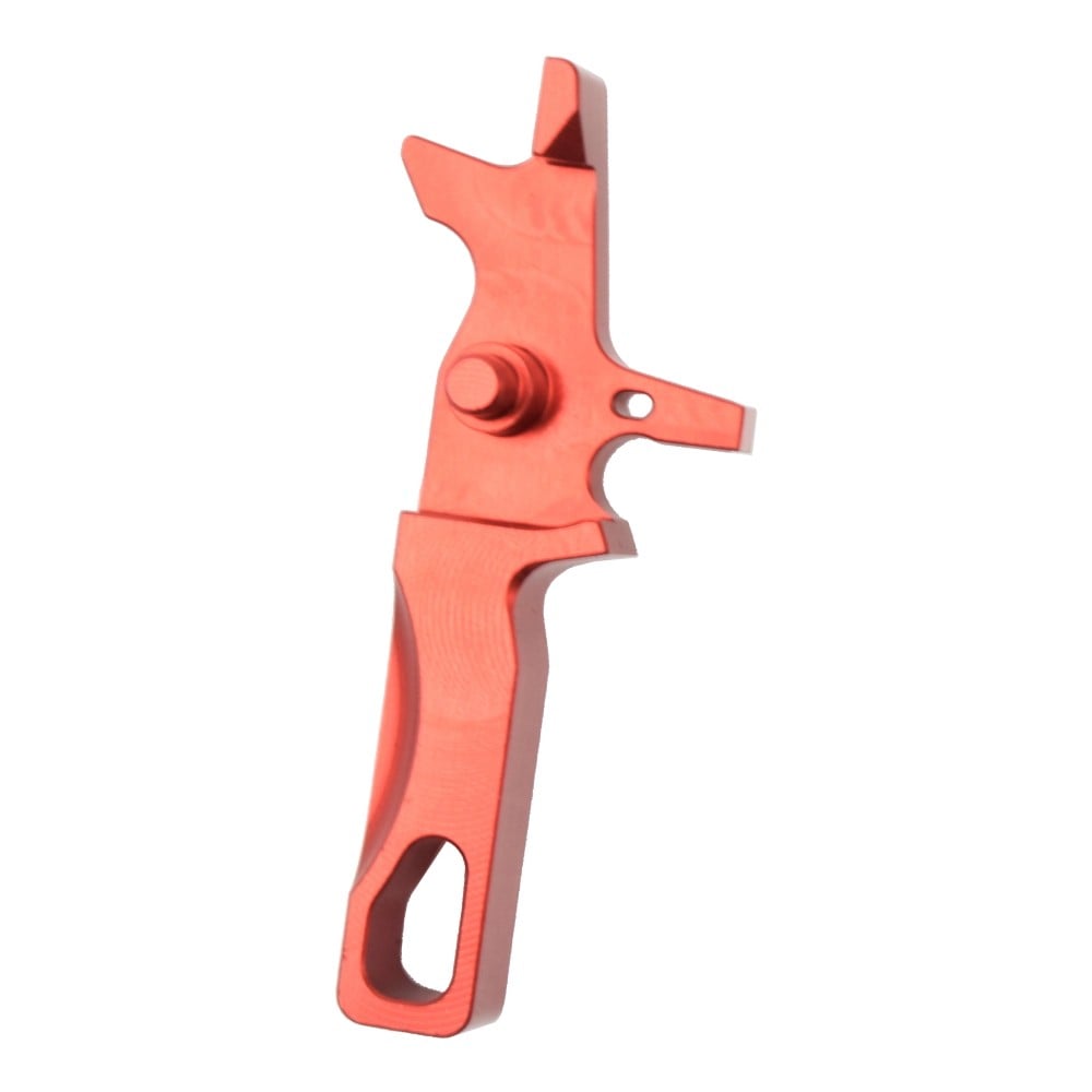 Grilletto CNC AR15 Tipo L Rosso di RETROARMS