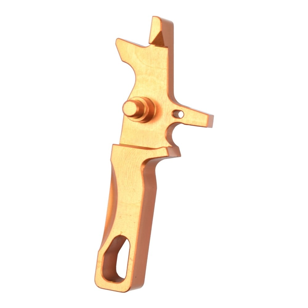 Grilletto CNC AR15 Tipo L Arancione di RETROARMS