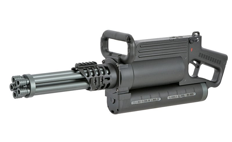 Replica Minigun di WELL